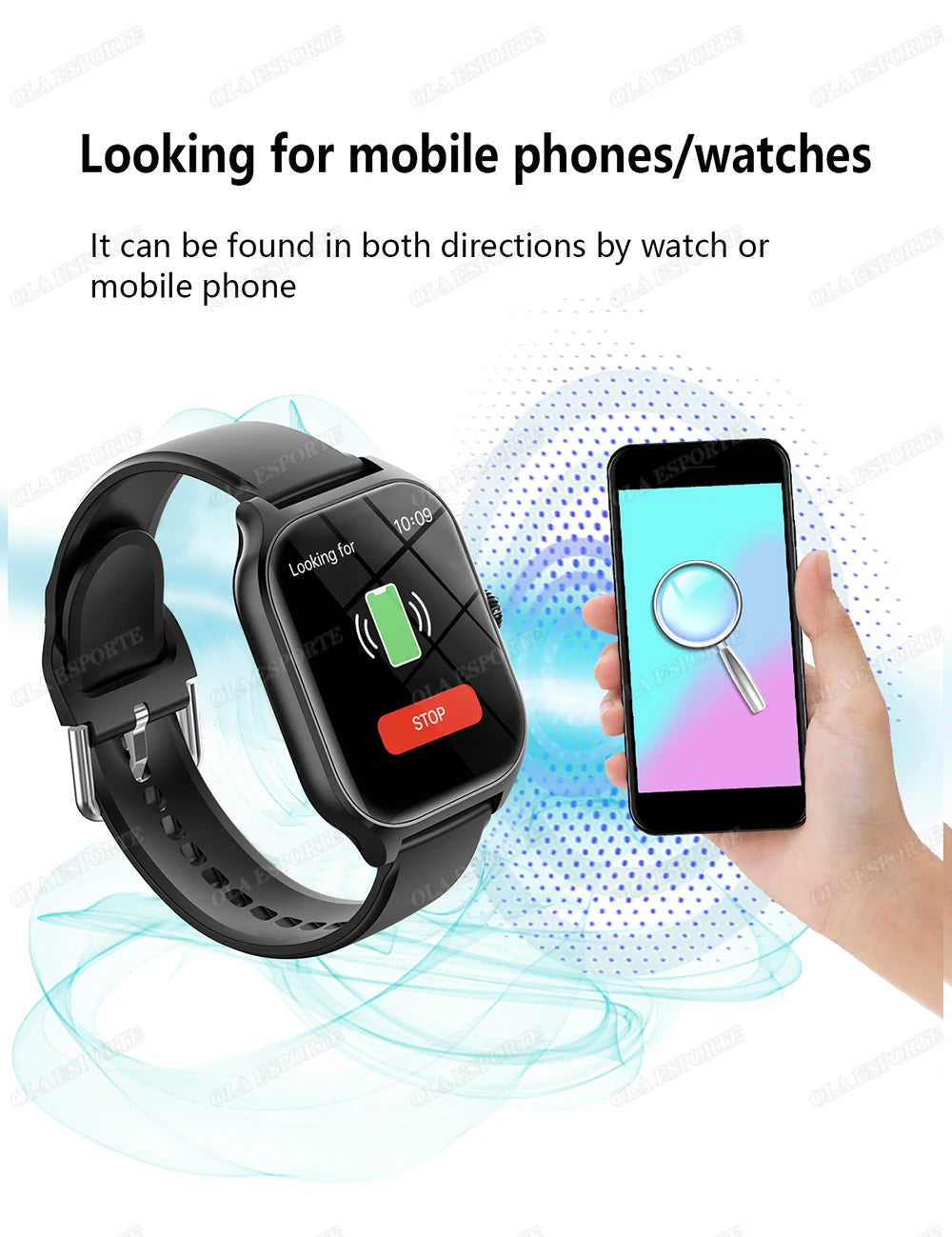 Smart Watch For Android IOS Watches 2.01inch HD Display Bluetooth Call Message Alert Music Sports Mode Smartwatch Men Women Gift