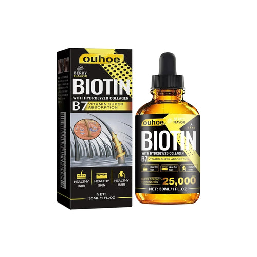 OUHOE Collagen B7 Vitamin Hair Essential Oil Moisturizes and Softens