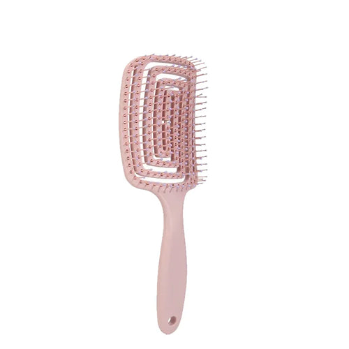 2-in-1 Professional Scalp Massage Comb Hair Styling Brush Square