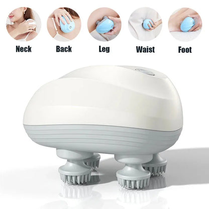 Electric Head Massager USB Rechargable Scalp Massager Body Massage