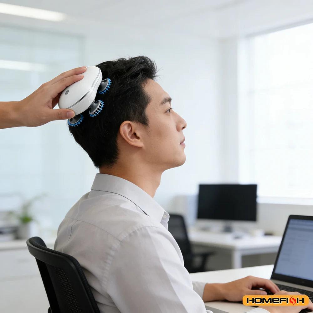 2-in-1 Deep Cleansing Vibrating Brush, Rechargeable Scalp Cleaner Pet