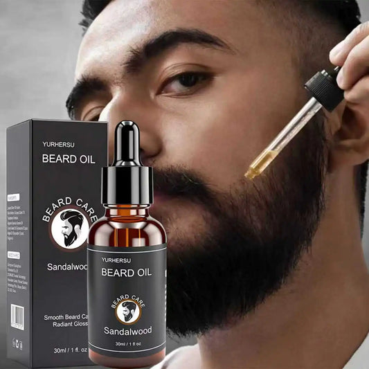 YURHERSU30ml new facial hair and beard growth oil is suitable for