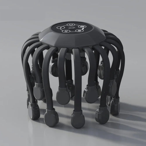 Orange Octopus Head Massager, 10/20 Independent Massage Heads,