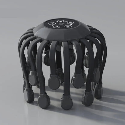 Orange Octopus Head Massager, 10/20 Independent Massage Heads,