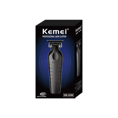 2026 New Year, New Look! Kemei Professional Hair Clipper & Trimmer for Men, T-Blade Zero-Gap Edger, Cordless Slimline Design, Ho