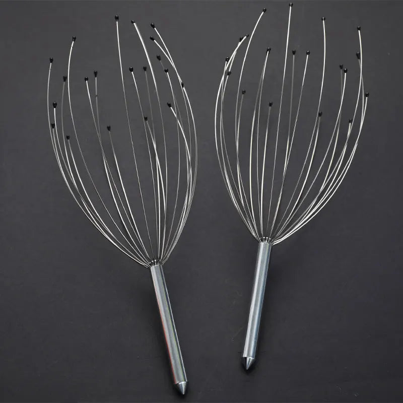 Head Scratching Massage Claws Octopus Head Massager Scalp Scratcher