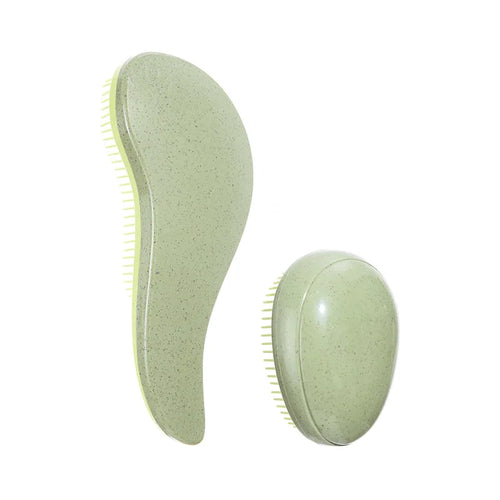 WANMEI New Design Biodegradable Materials Wheat Straw Hair Comb Wet or