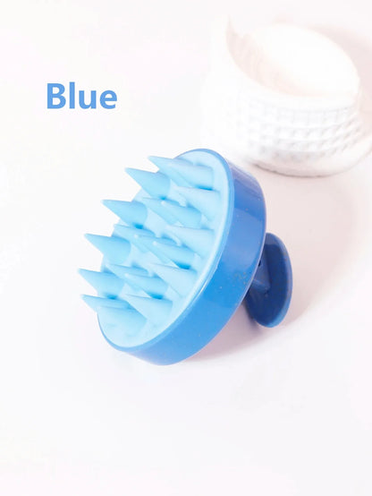 Hair wash brush, silicone scalp massage comb, soft body massage brush,