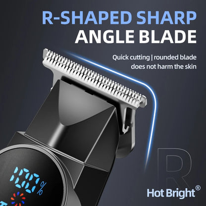 Professional Multi-function Hair Cutter Machine for Men Beard Shaving Trimmer for Body & Facial Hair Grooming Kit