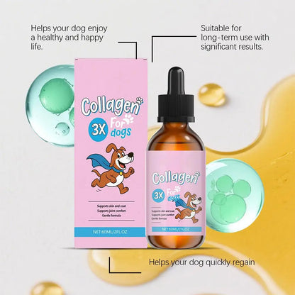 NEW hot Dog collagen drops, delicious liquid collagen hair and skin