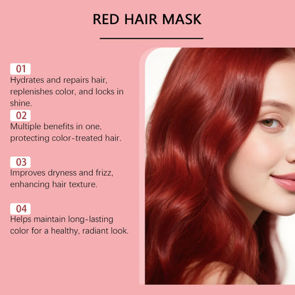 Collagen Hair Mask for Red Blue Brown Hair Color Supplement Deeply