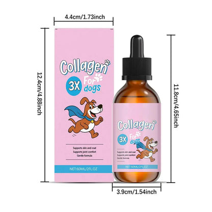 NEW hot Dog collagen drops, delicious liquid collagen hair and skin