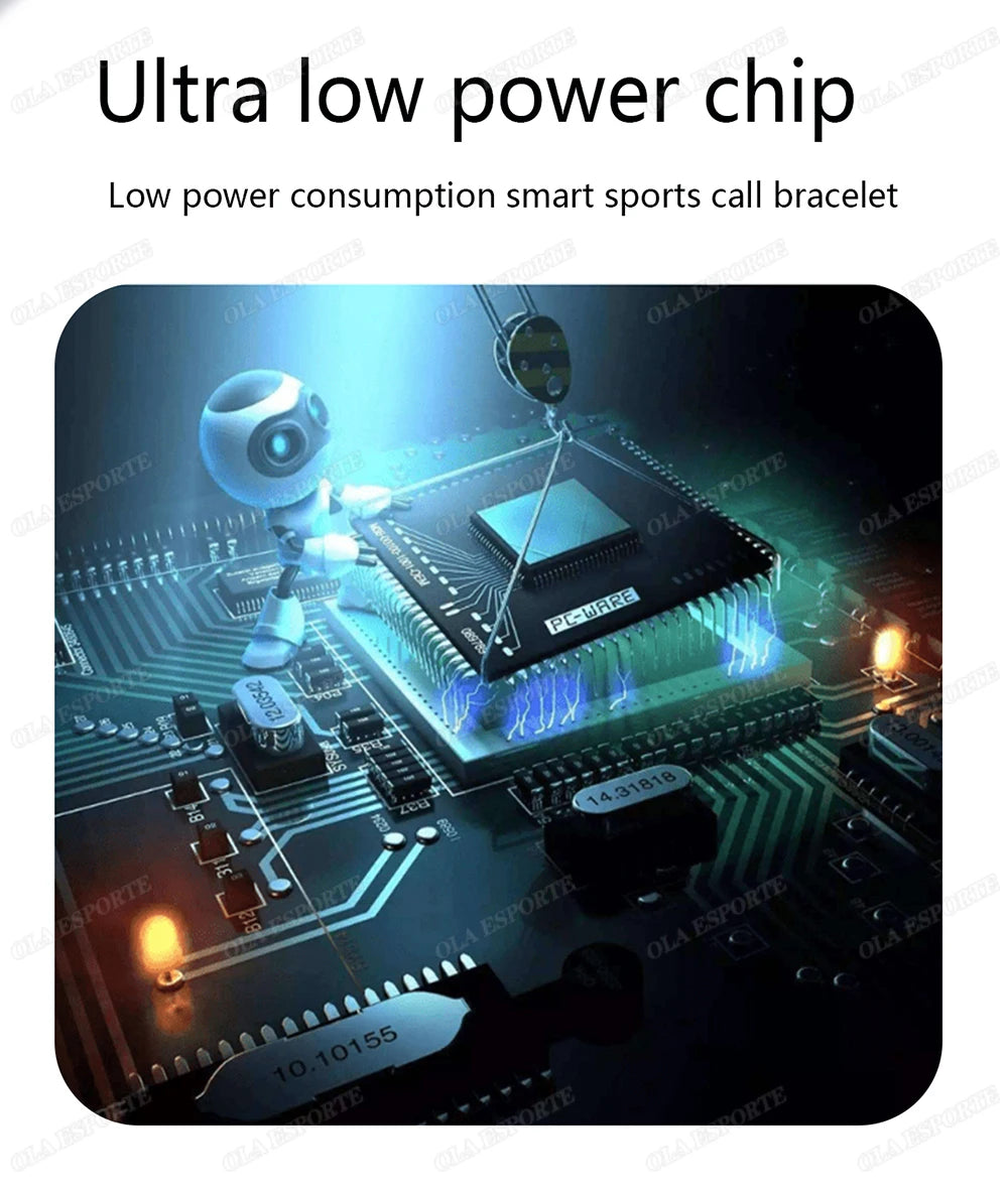 Smart Watch For Android IOS Watches 2.01inch HD Display Bluetooth Call Message Alert Music Sports Mode Smartwatch Men Women Gift