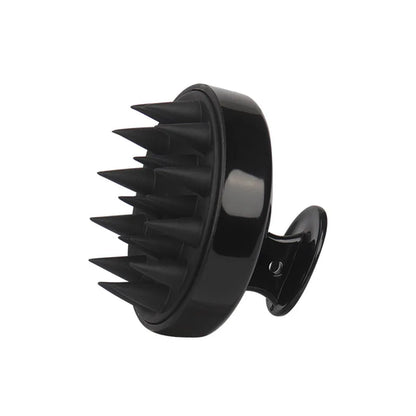 Silicone Shampoo Brush Head Scalp Massage Comb Hair Root Itching Clean