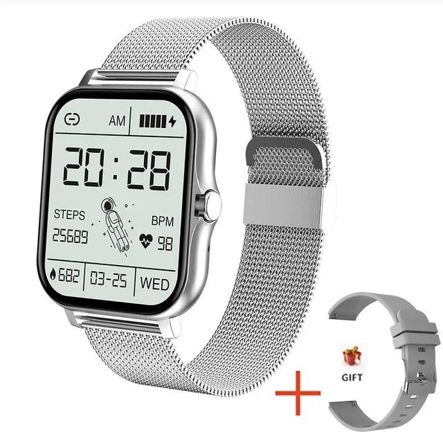 Sport Smart Watch Fitness Clock Health Monitor Waterproof Smartwatch Bluetooth Call Watches for Men Women IOS Android Phone 2025