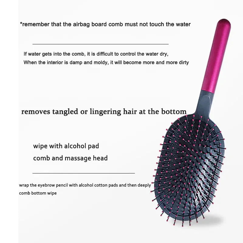 New Girls Hair Comb Scalp Massage Airbag Hairbrush Wet Curly Detangle