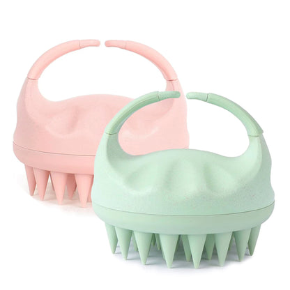 CALIYI 1/2 pcs Scalp Massage Shampoo Showering Brush Comb Scalp