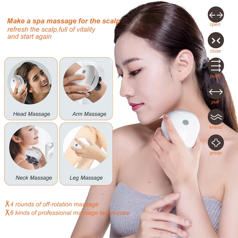 Electric Cat Massager Body Head Massager Health Care Relax Shoulder