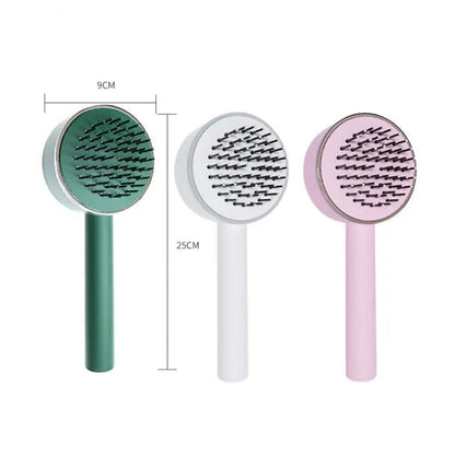 Self Cleaning Hair Brush Women -key Cleaning Hair Loss Massage Scalp
