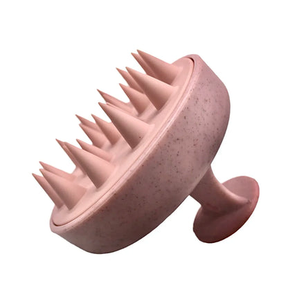 Wheat Straw Silicone Head Wash Clean Care Hair Root Itching Scalp