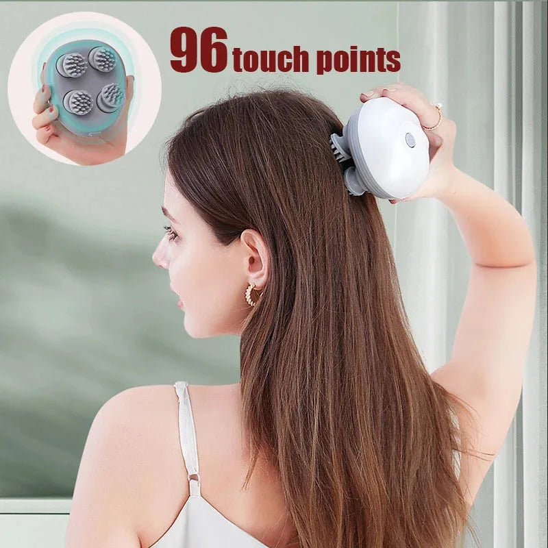 Electric Head Massager USB Rechargable Scalp Massager Body Massage