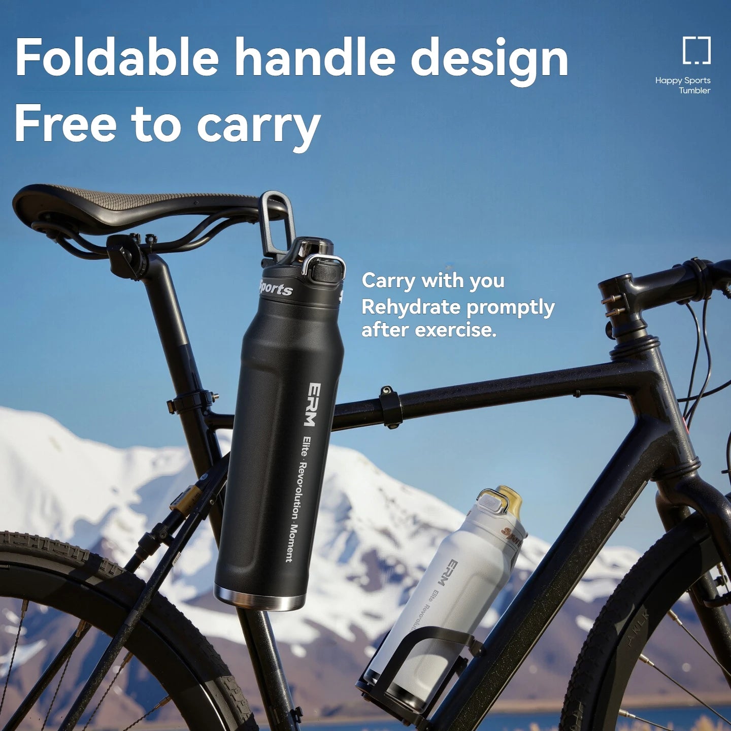 Insulated Water Bottle Stainless Steel Tumble Cycling Cold And Hot