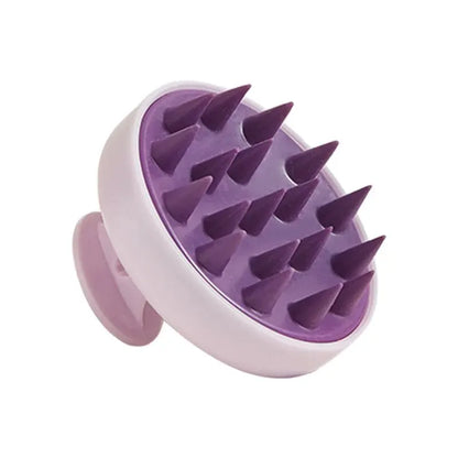 Silicone Shampoo Brush Head Scalp Massage Comb Hair Washing Comb Body