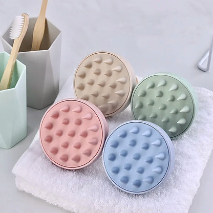 Wheat Straw Silicone Head Wash Clean Care Hair Root Itching Scalp