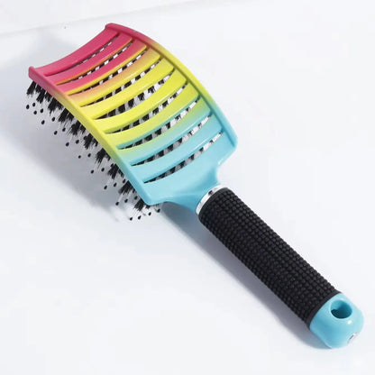 Hollow Out Hair Comb Scalp Massage Hairbrush Styling Hairdressing