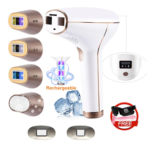 Vancostar Wireless Laser Hair Removal Rechargeable 4in1 Replaceable