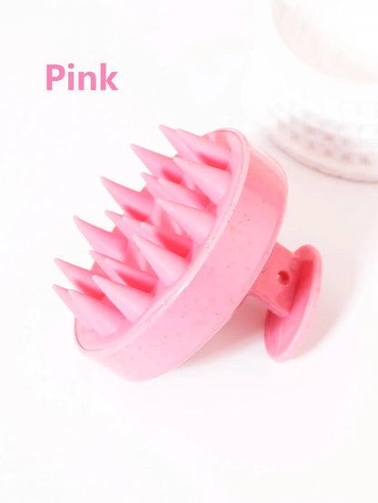 Hair wash brush, silicone scalp massage comb, soft body massage brush,