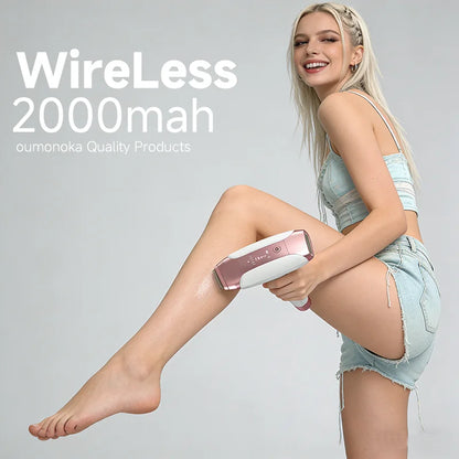 IPL Hair Removal Device 999999 Flashes Painless Laser Epilator for
