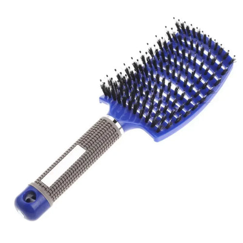 Hair Brush Detangling Hairbrush Bristle&Nylon Women's Wet Curly Hair