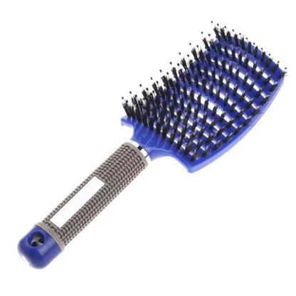 Hair Brush Detangling Hairbrush Bristle&Nylon Women's Wet Curly Hair