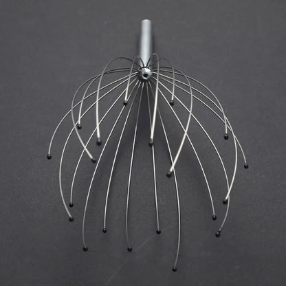 Head Scratching Massage Claws Octopus Head Massager Scalp Scratcher