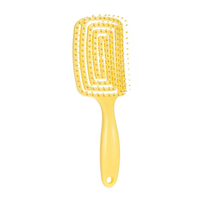 2-in-1 Professional Scalp Massage Comb Hair Styling Brush Square