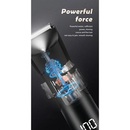 Men's Body Trimmer, Electric Razor, Pubic and Underarm Hair Private Hair Trimmer, Ceramic Blade Men's Grooming Kit