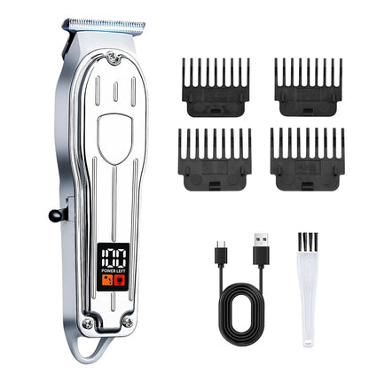 Hair Clipper Beard Trimmer for Men, Professional Electric Hair Clippers Set Cordless Hair Trimmer for Family,Gifts for Men