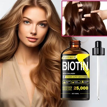 Biotin Collagen Care Oil 100ml - Rich in Vitamin B7, healthy