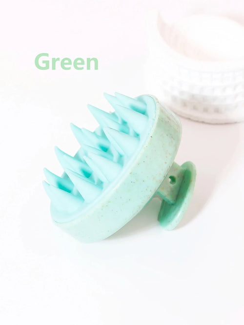 Hair wash brush, silicone scalp massage comb, soft body massage brush,