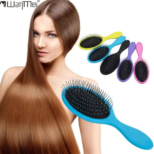WANMEI Scrub Airbag Comb Massage Comb Fine Tooth Comb Color Scalp Long