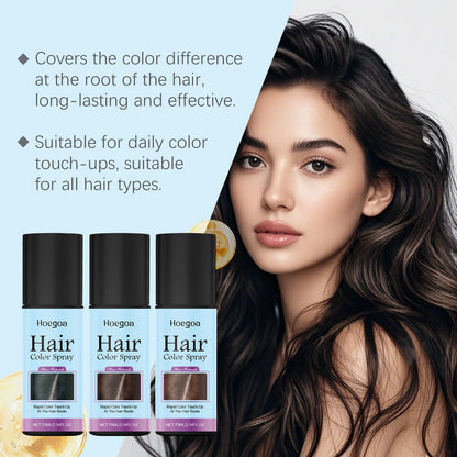 Temporary Hair Color Spray Quick Fix Hair Color Supplement Prevent