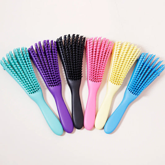 Scalp massage brush winding to sag hair brush anti-static wet curl