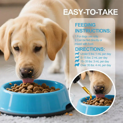 1/3/5Pcs 60ml Dog Pet Collagen Based Staple Food Combined With