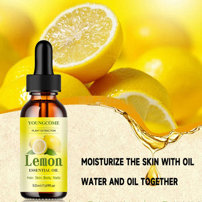 Natural lemon essential oil,hair moisturizer/skin moisture supplement,