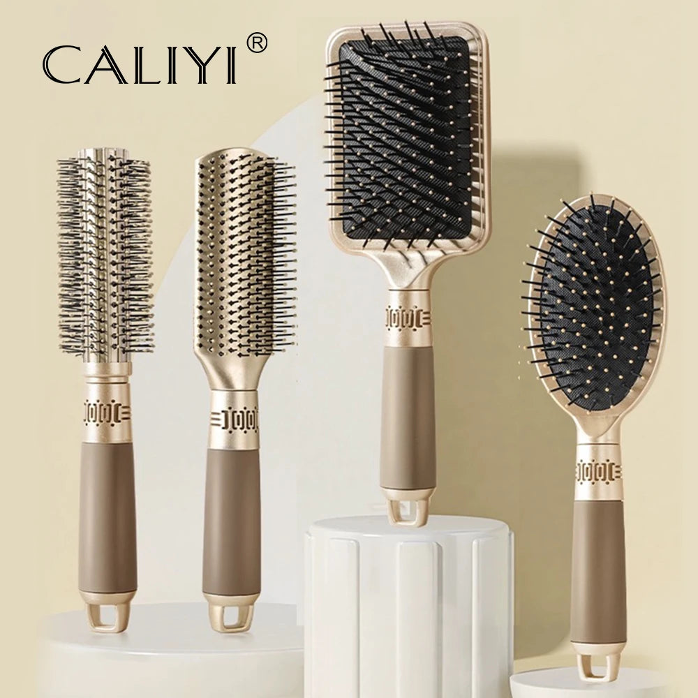 CALIYI Hair Massage Air Cushion Comb Brush Scalp Hairbrush Detangle