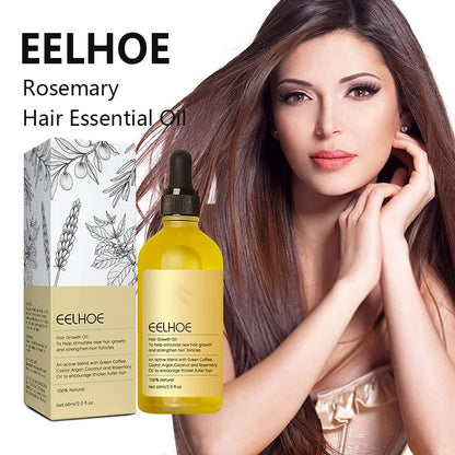 1/2/3pcs Natural Hair Growth Oil Rosemary Anti Hair Loss Regrowth