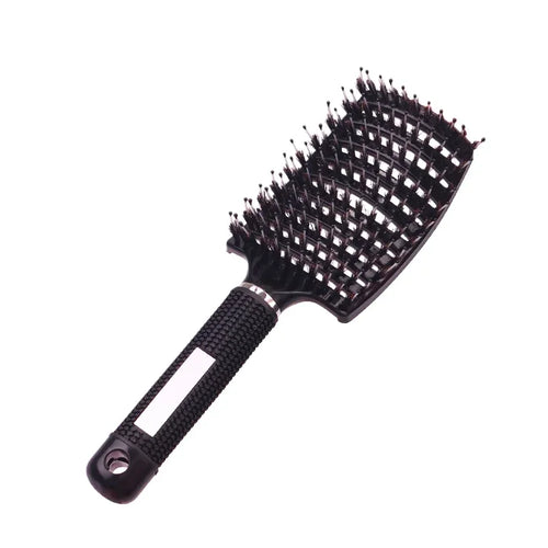Hair Brush Detangling Hairbrush Bristle&Nylon Women's Wet Curly Hair