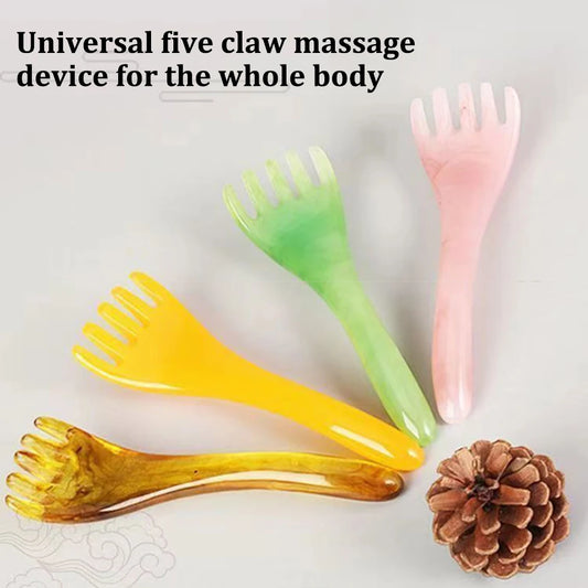 4 PCS Portable Scalp Back Massager Head Scratcher for Deep Relaxation