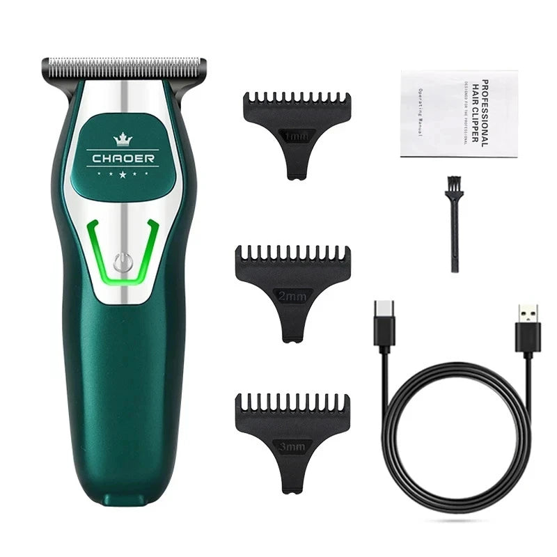 Hair Trimmer Mini Portable Electric Hair Clipper Rechargeable Small Hair Clipper Bald Head Hair Trimmer Barber Haircut Shaver
